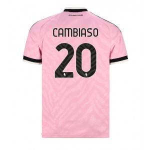 Juventus Andrea Cambiaso #20 Jalkapallovaatteet Vieraspaita 2026-27 Lyhythihainen